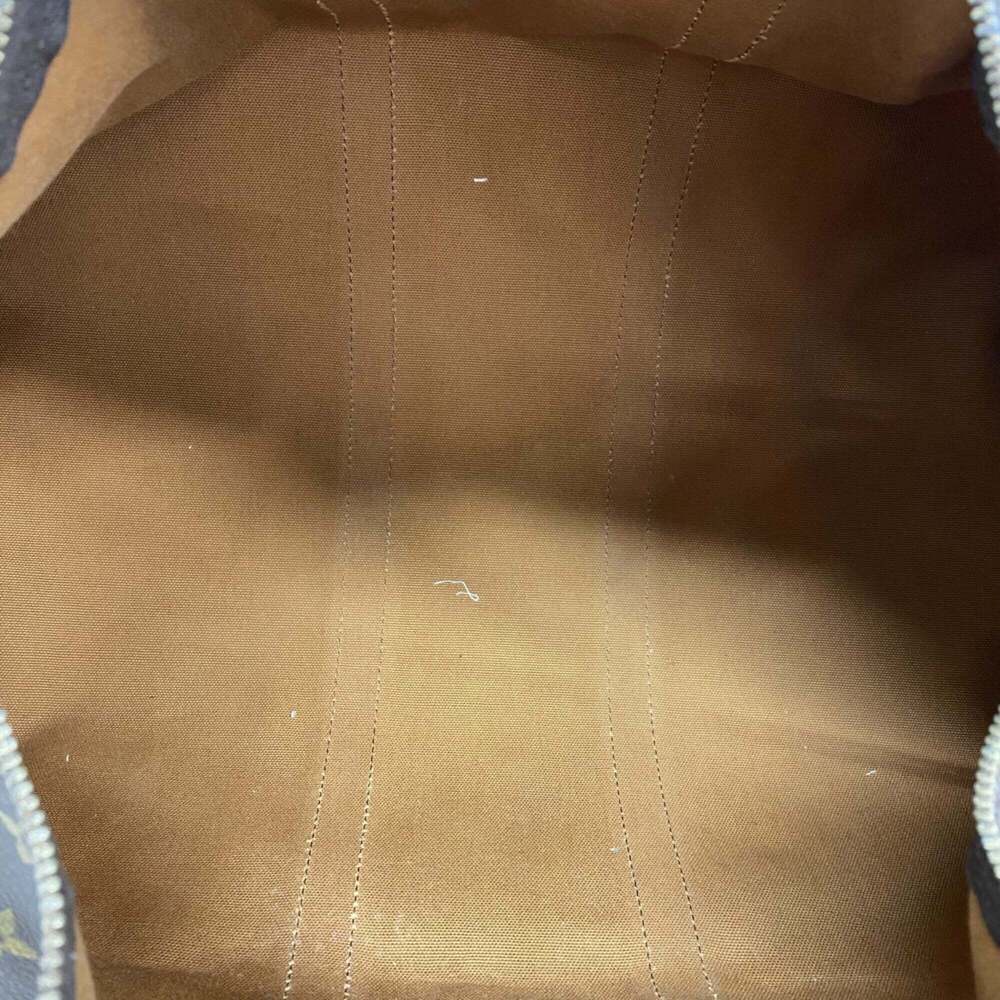 LOUIS VUITTON Authentic Brown Monogram Keepall 45 Boston Bag - Picture 4 of 12